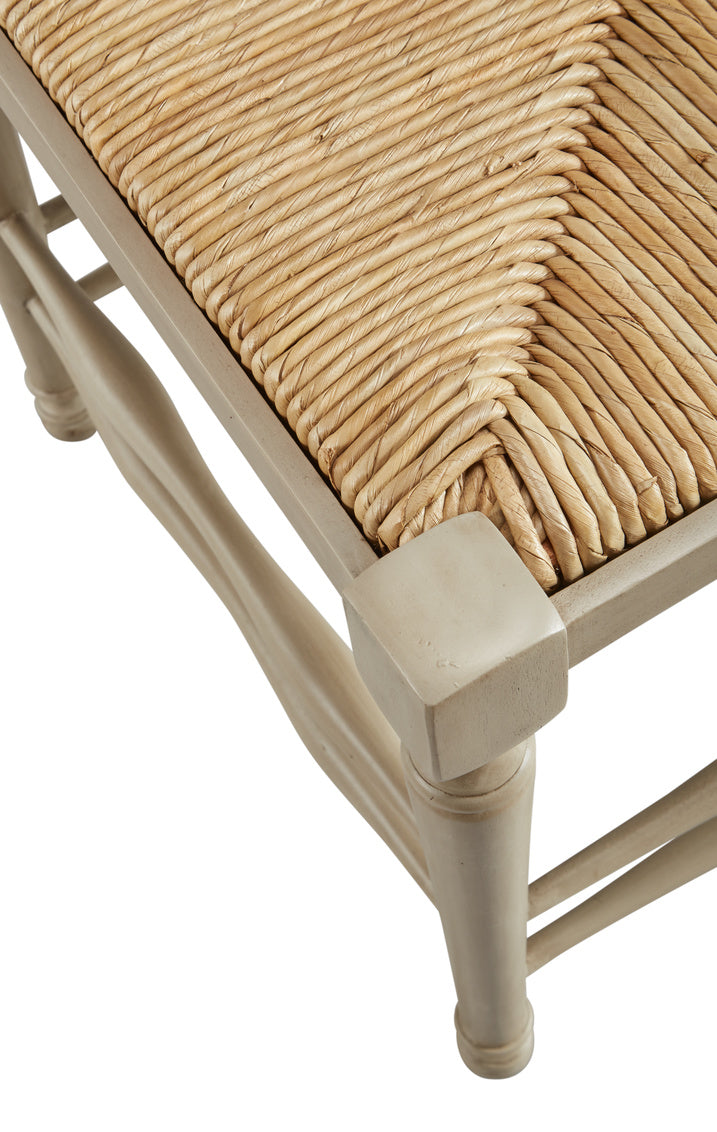 Single Seat Reed Bench