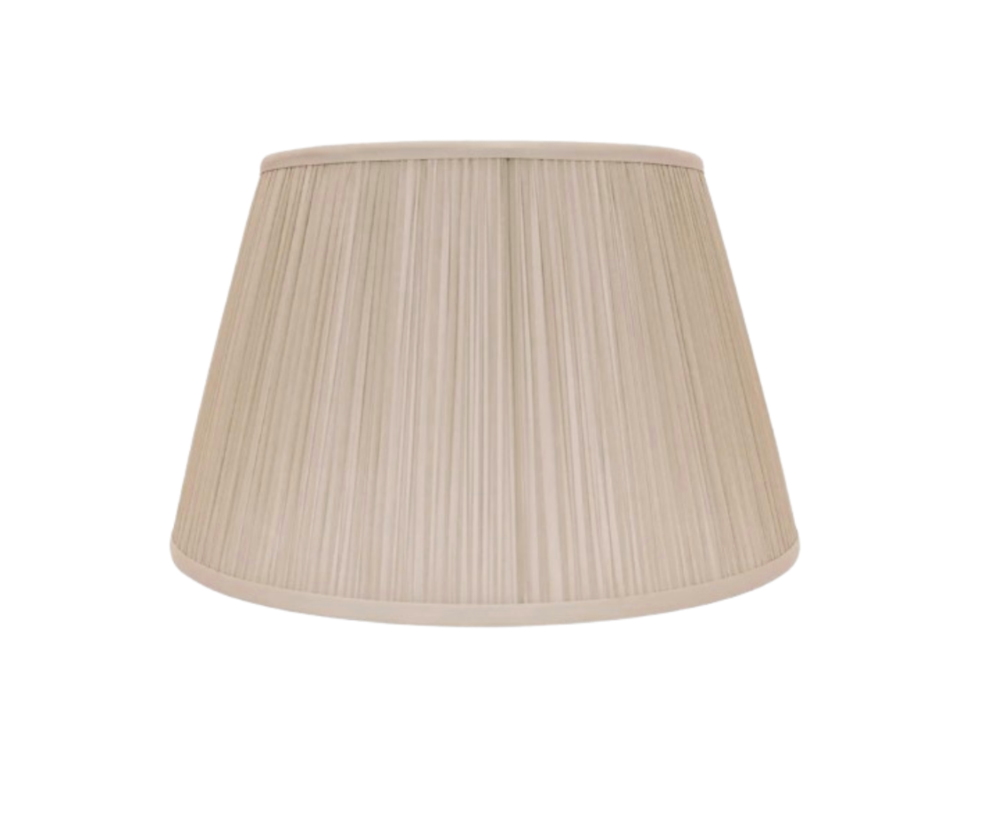 Candlelight Shirred Silk Shade