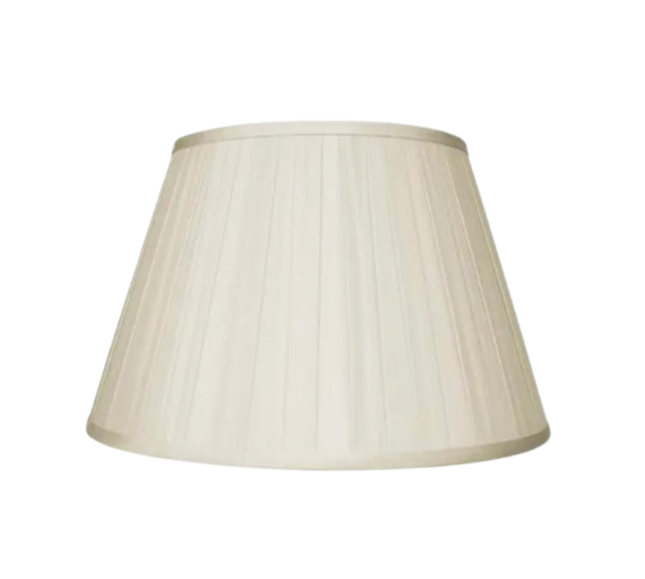 Box Pleated Silk Shade
